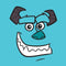 Disney Monsters Inc. Sulley iPhone 15 Plus Waterproof Case